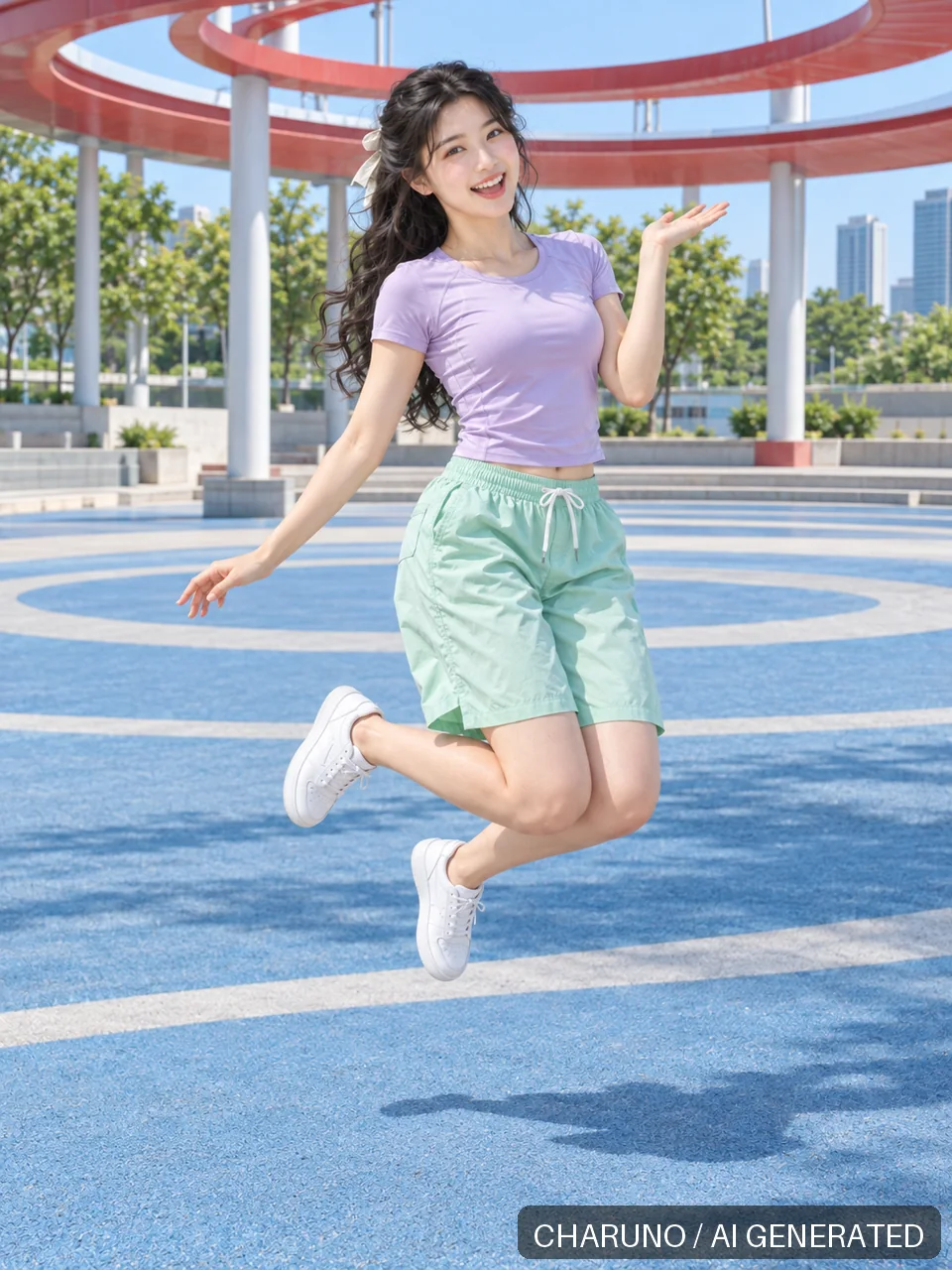 秦葵·盛夏短装·晴夏八景，第 8 张生成图片