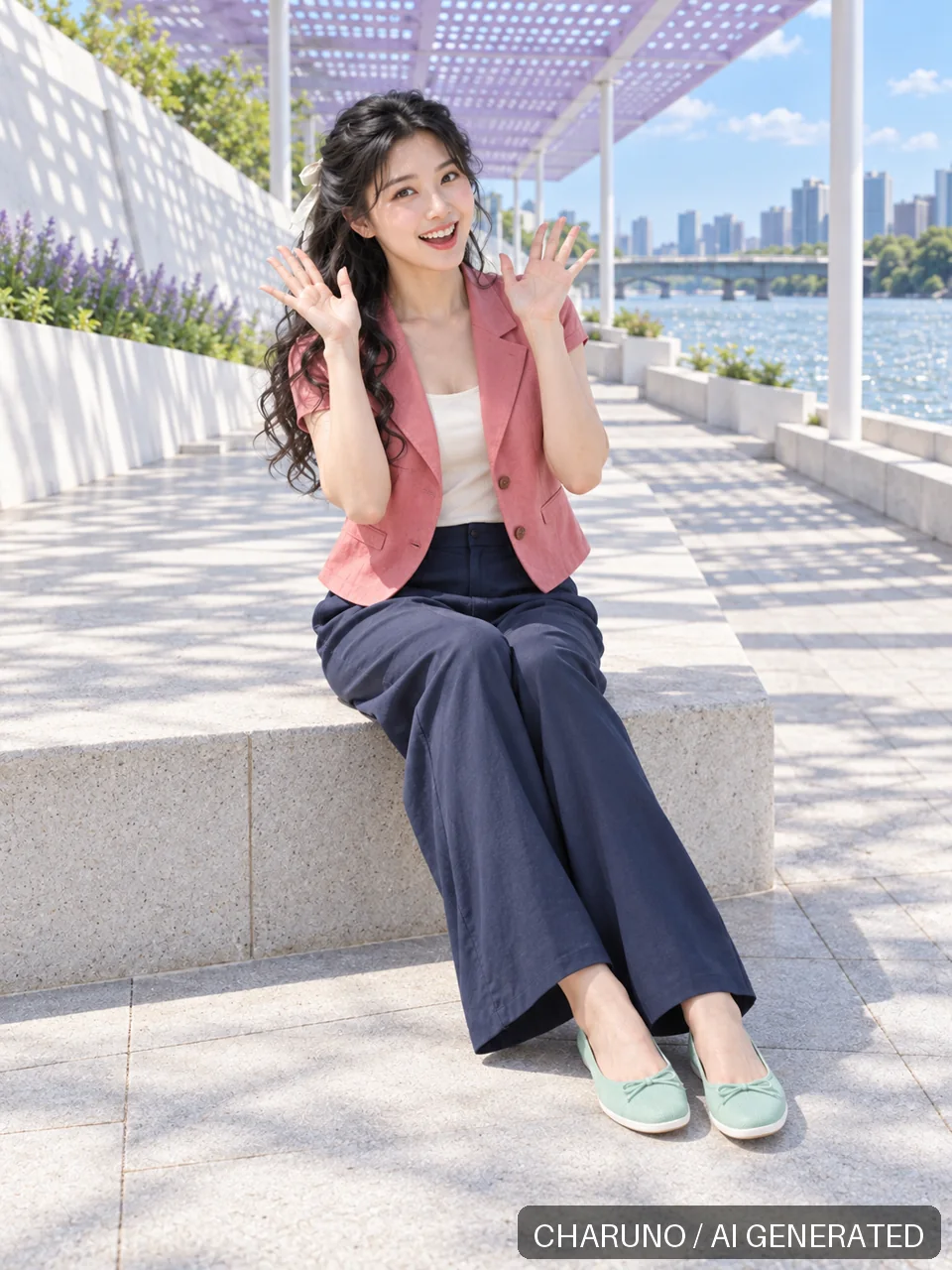 秦葵·盛夏短装·晴夏八景，第 5 张生成图片