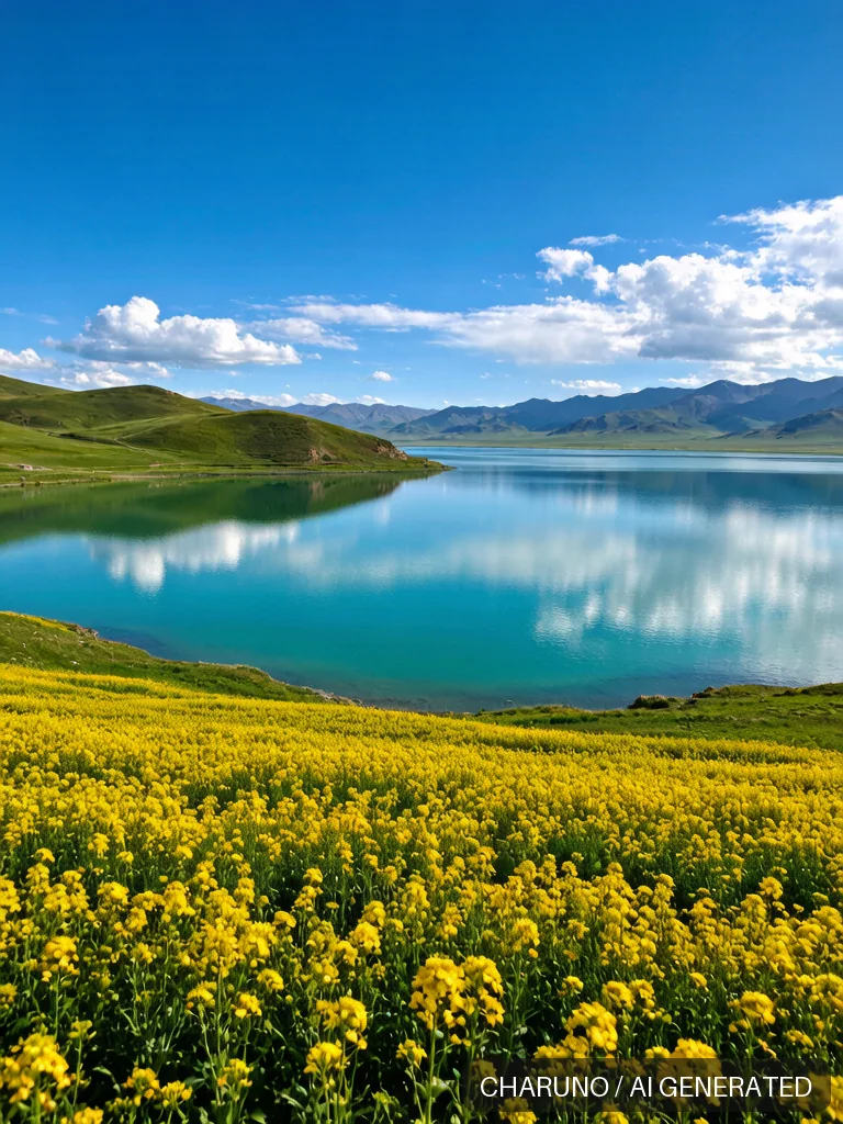 青海湖 · 图库，第 5 张生成图片