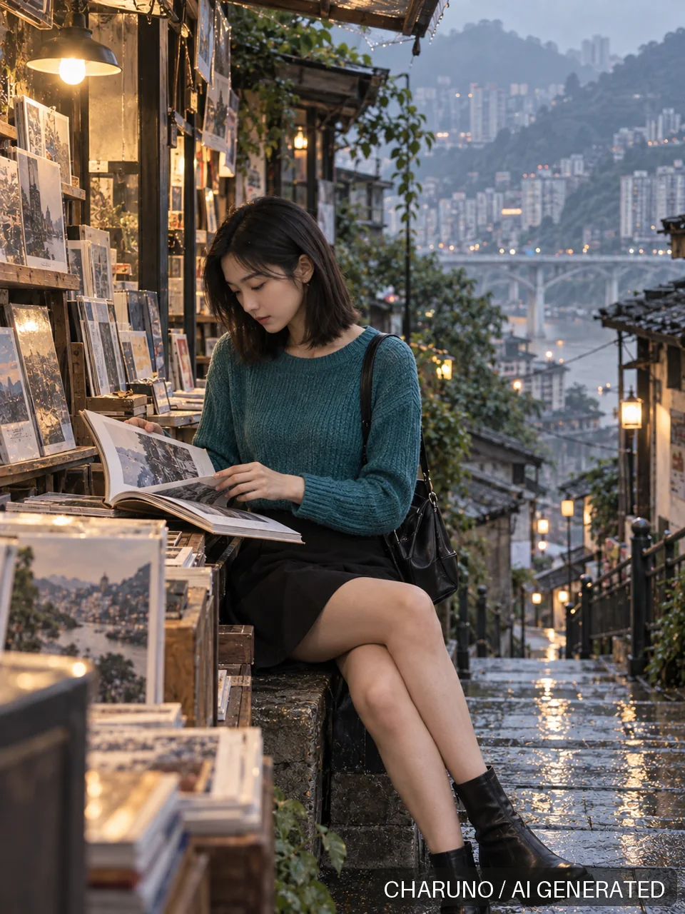 多场景新写真·山城电车旅行，第 5 张生成图片