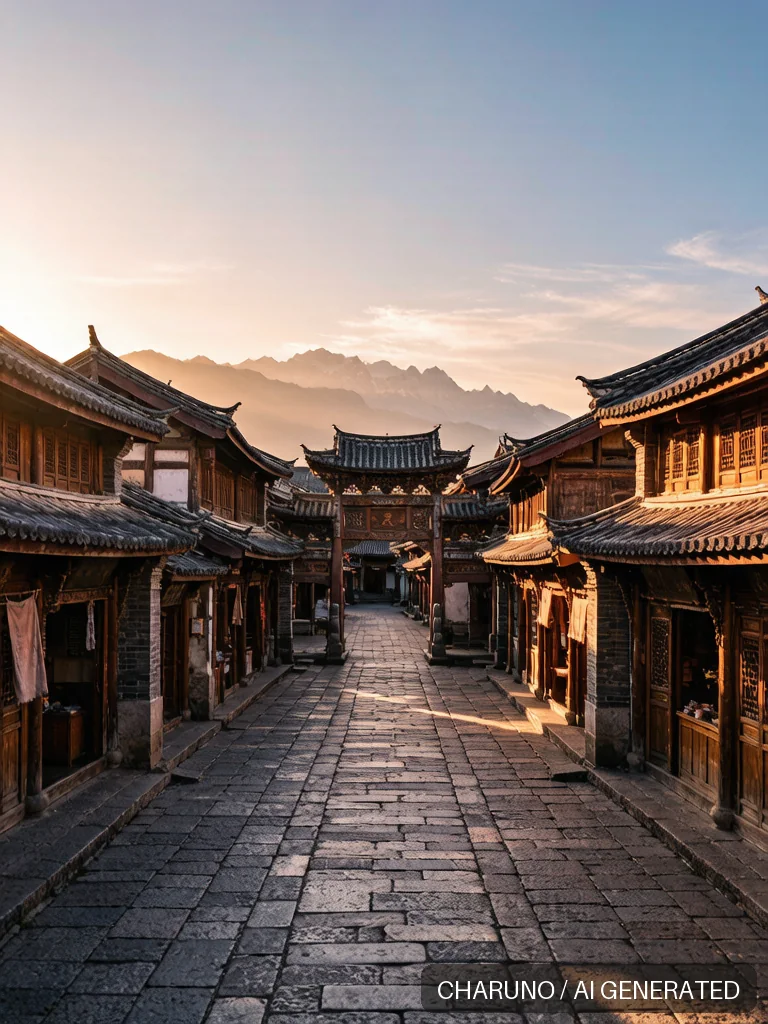 丽江古城 · 图库,第 6 张生成图片