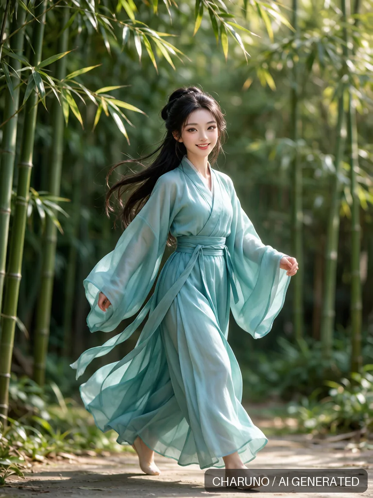 青蛇侍女 · 图库，第 4 张生成图片
