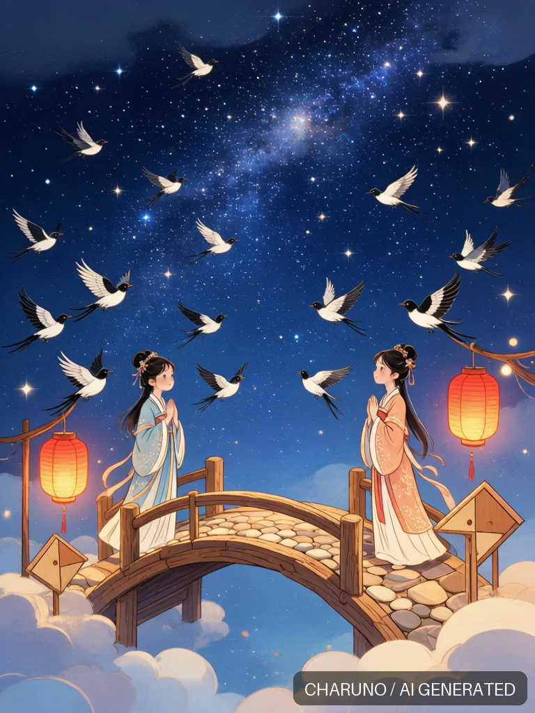七夕节 · 图库，第 4 张生成图片