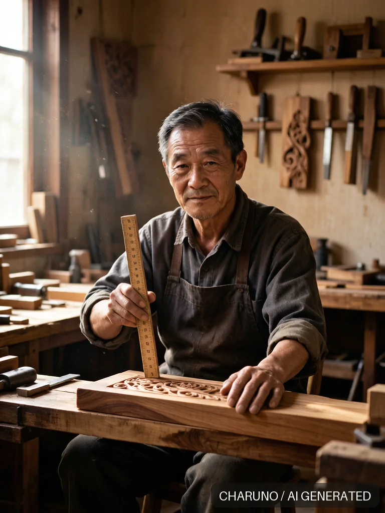 木工祖师 · 图库，第 3 张生成图片