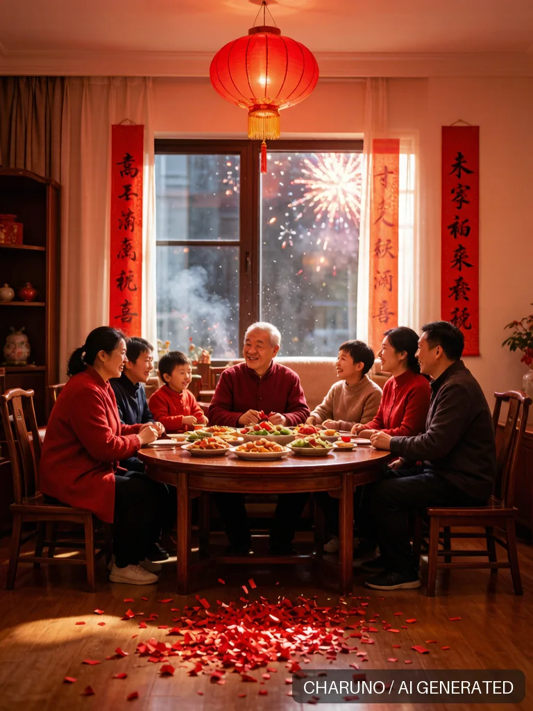 节日春节 · 图库,第 3 张生成图片