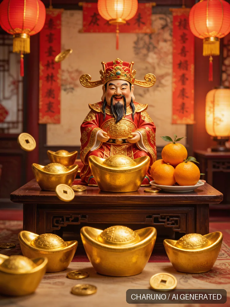 迎财神 · 图库，第 8 张生成图片