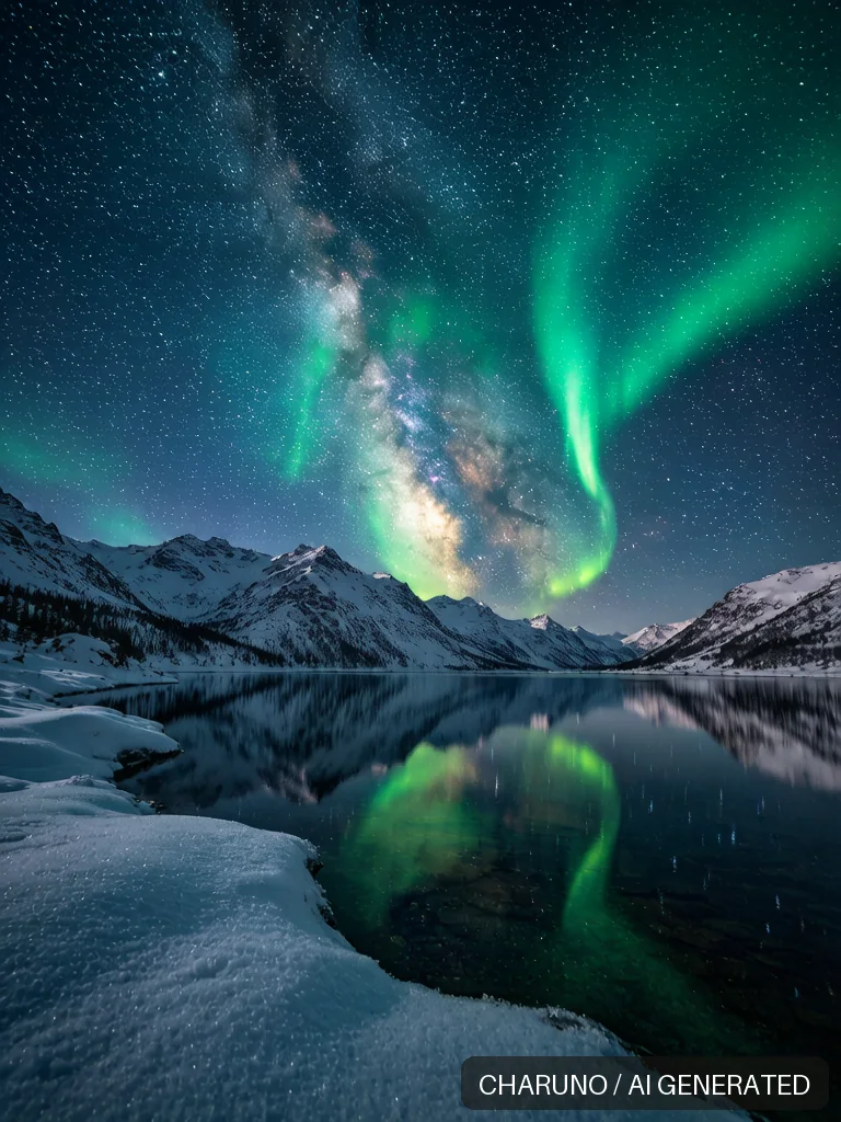 星空极光 · 图库，第 8 张生成图片