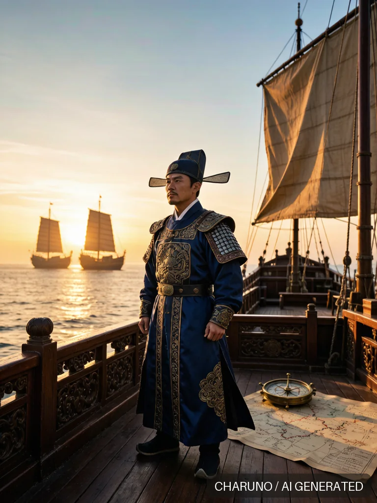 航海家郑和 · 图库，第 6 张生成图片