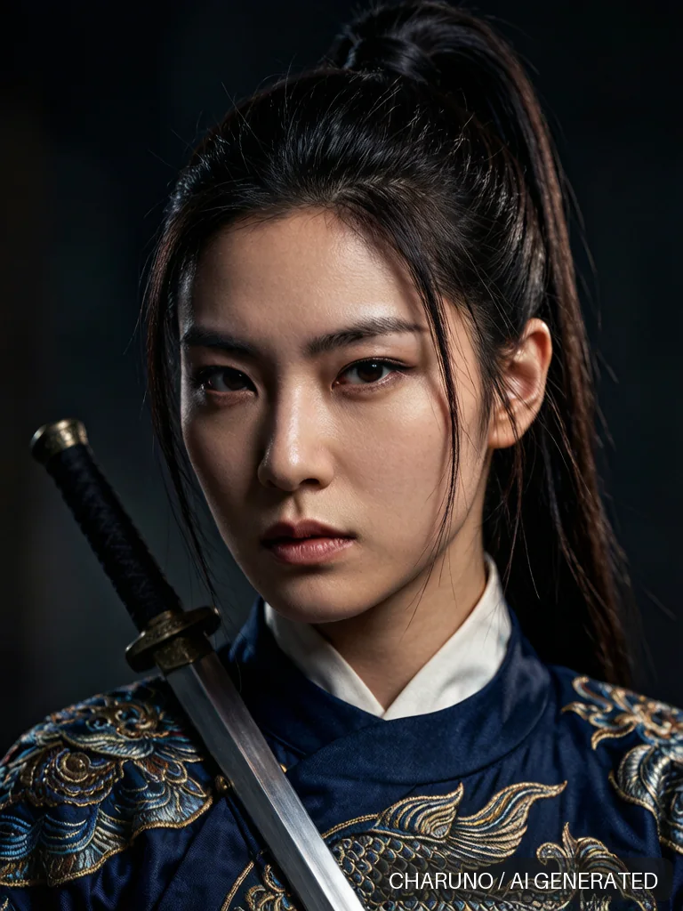 女锦衣卫官 · 图库，第 5 张生成图片