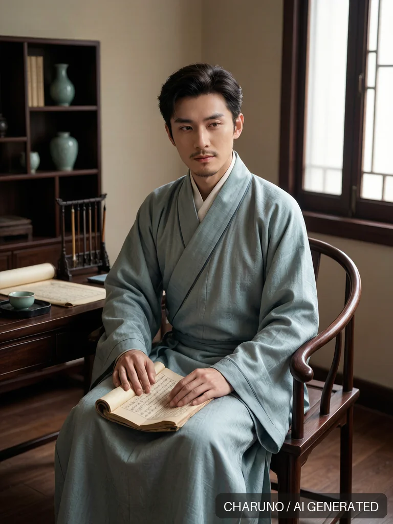 宋代书生 · 图库,第 3 张生成图片