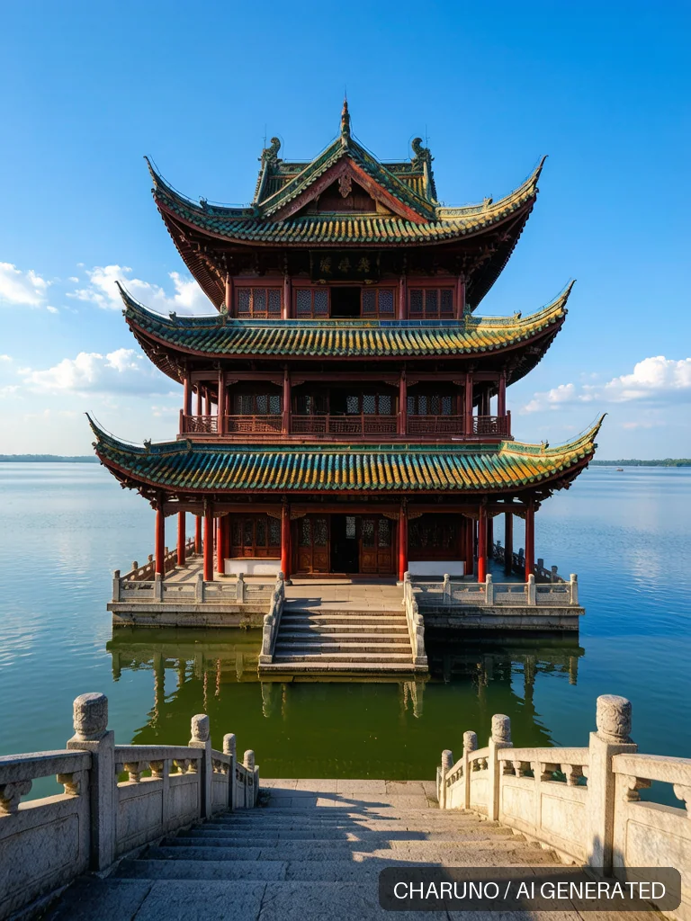 岳阳楼 · 图库，第 5 张生成图片