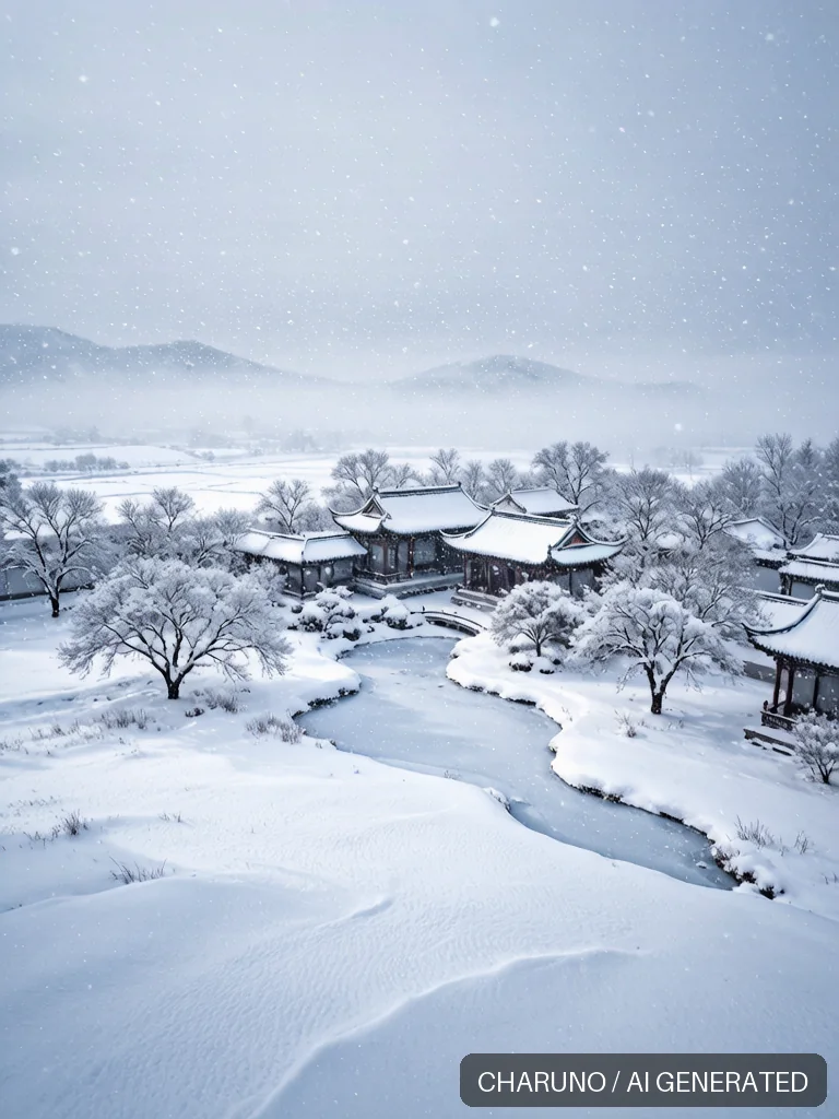 节气大雪 · 图库,第 3 张生成图片