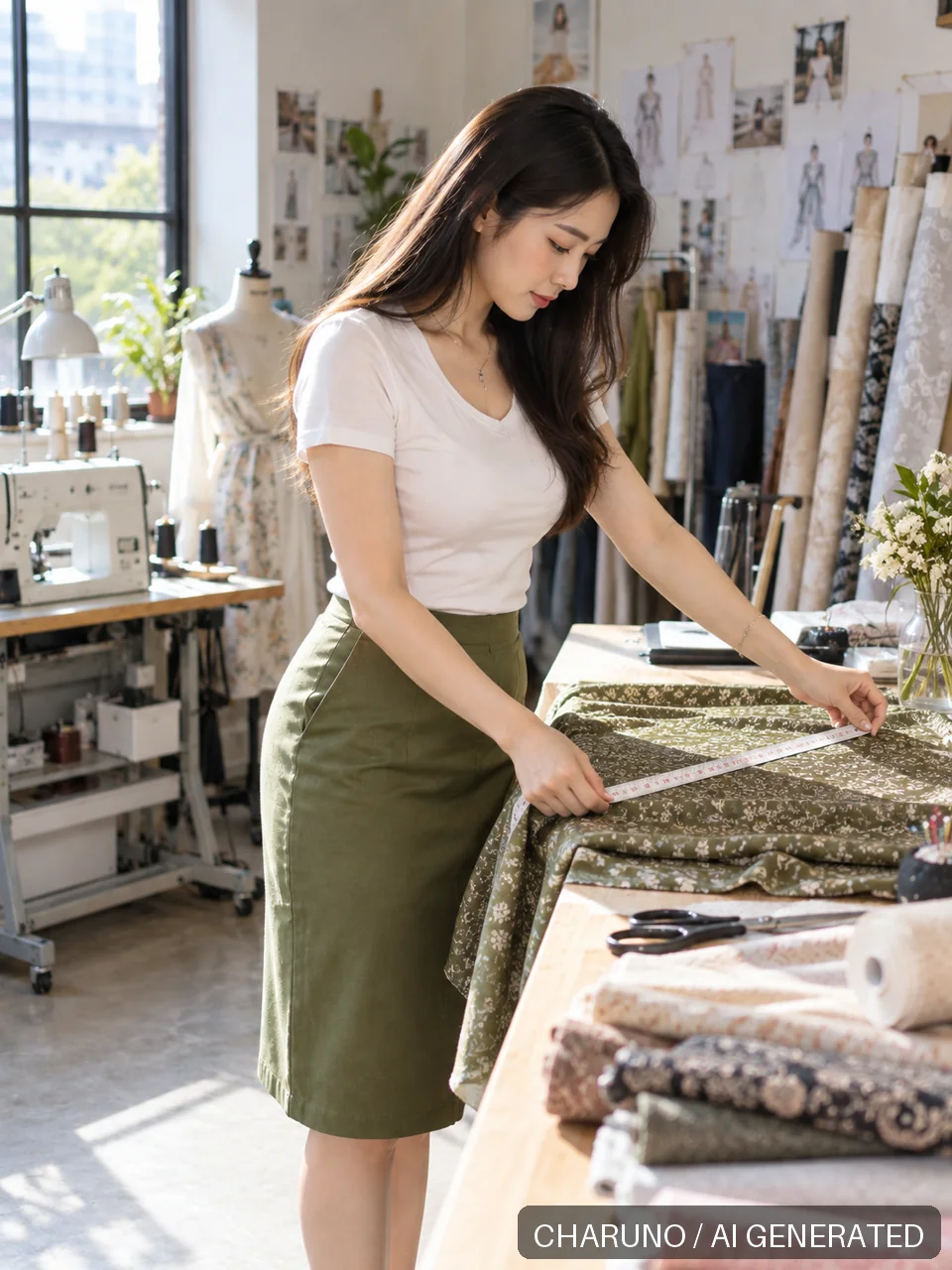 多彩日常·时装工作间，第 4 张生成图片