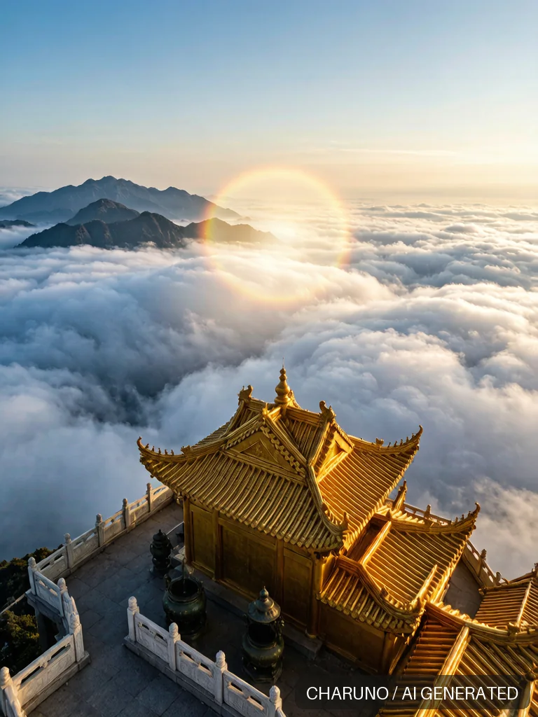 峨眉山 · 图库，第 8 张生成图片