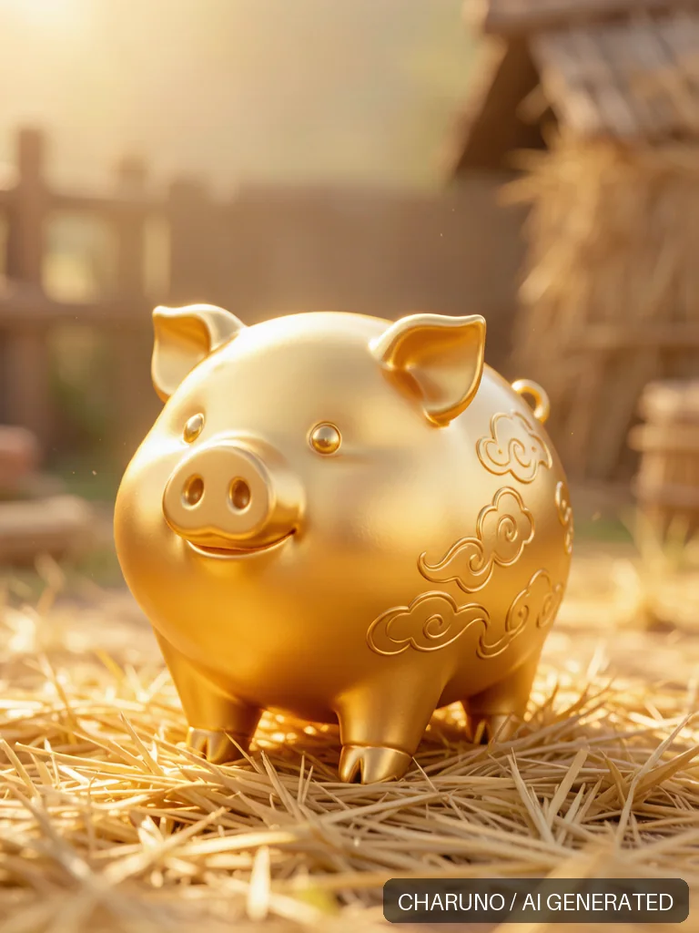 生肖金猪 · 图库，第 8 张生成图片