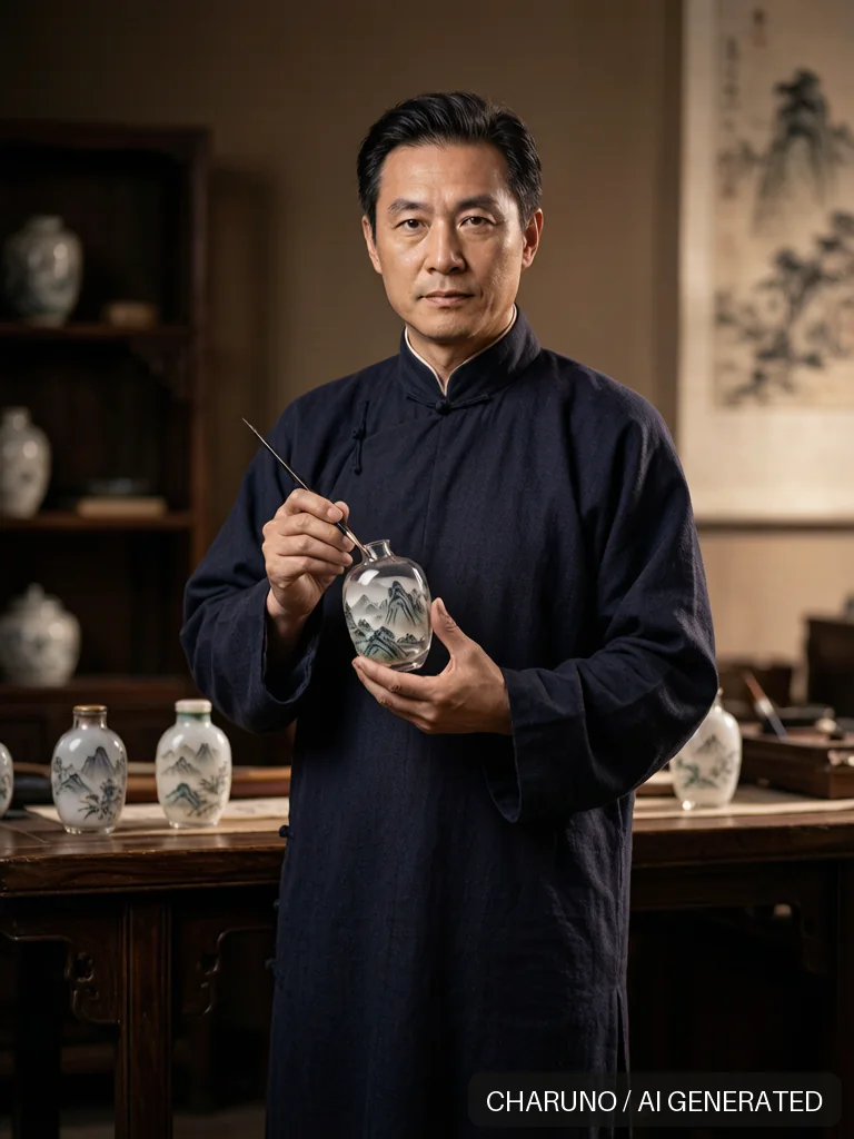 内画壶匠人 · 图库，第 8 张生成图片