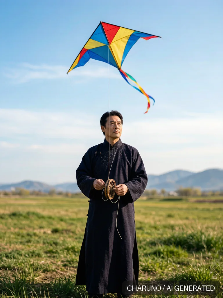 风筝艺人 · 图库，第 8 张生成图片