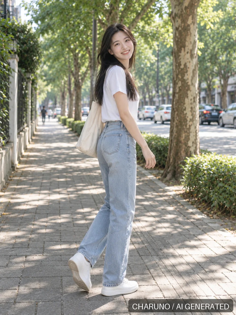 青春靓丽·阳光街头，第 8 张生成图片