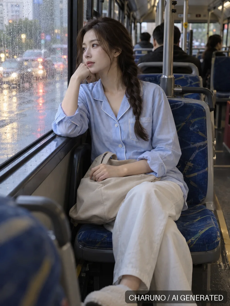 唐宜·八种穿搭生活写真·动作修正版，第 1 张生成图片
