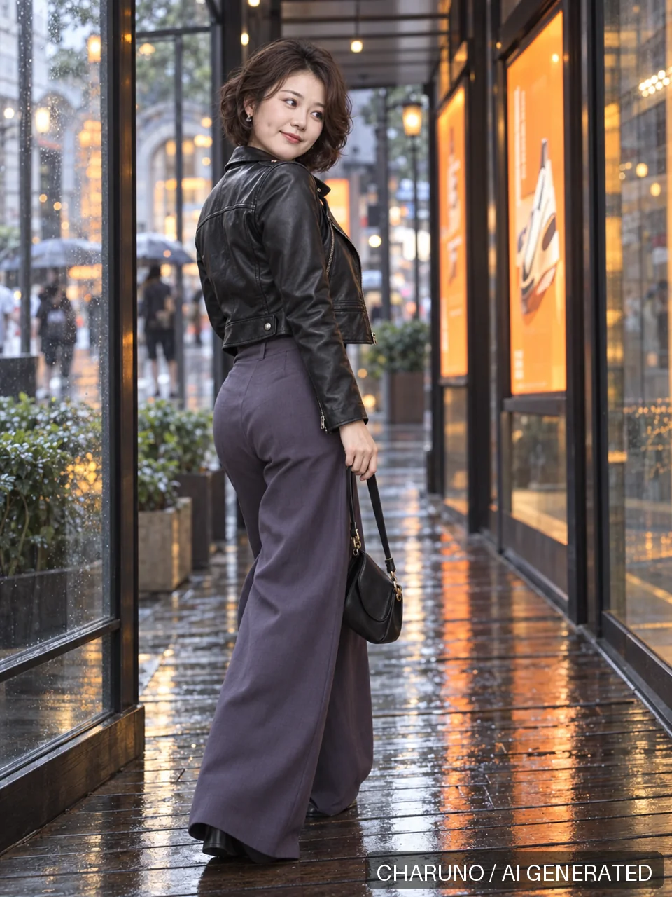 冯清·电影感街头写真，第 6 张生成图片