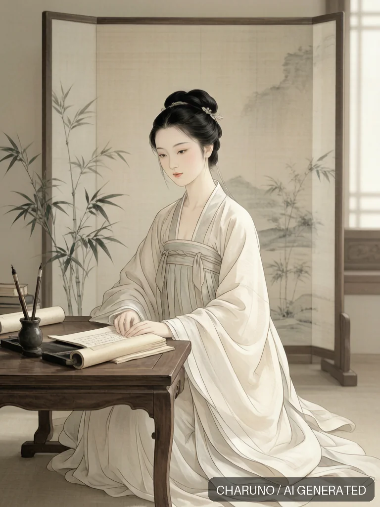 女史箴图 · 图库，第 3 张生成图片