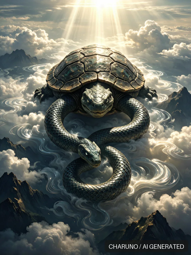 玄武神龟 · 图库，第 8 张生成图片