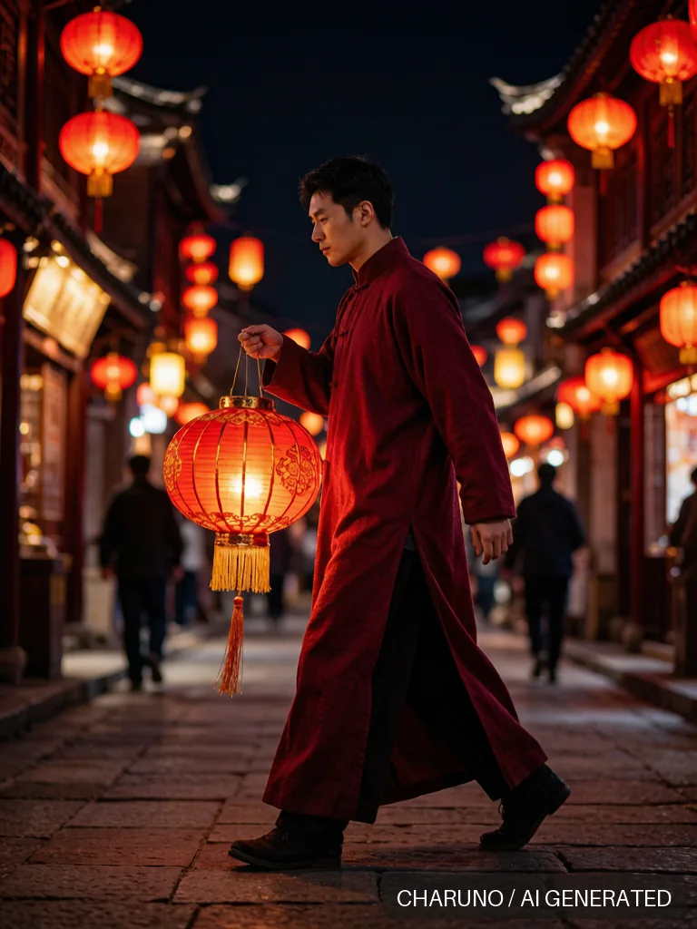 灯笼艺人 · 图库，第 4 张生成图片