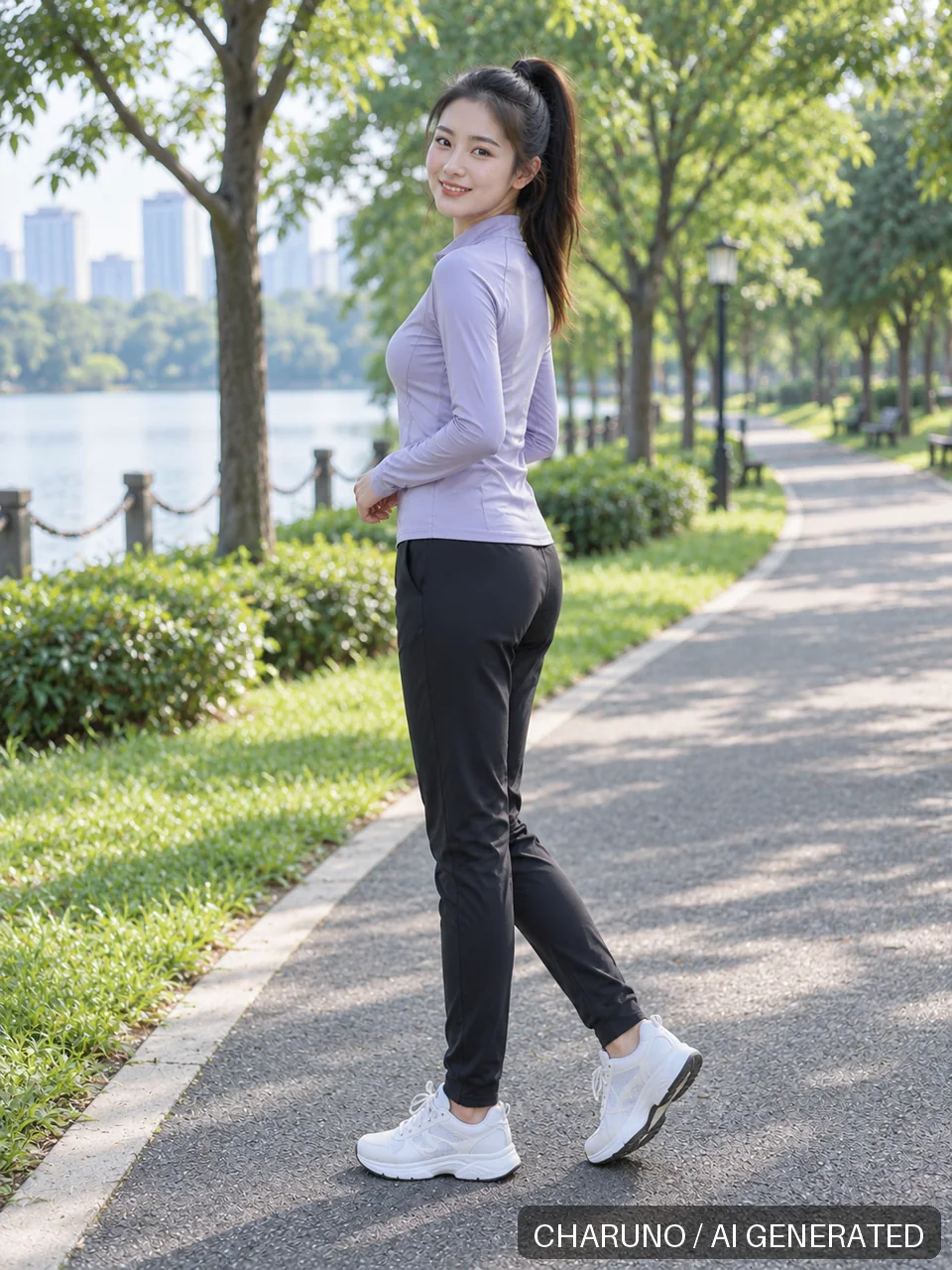 青春靓丽·公园活力，第 3 张生成图片