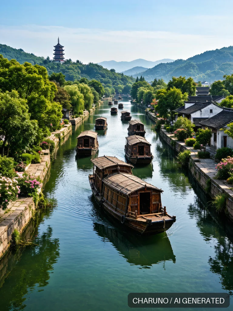 京杭大运河 · 图库，第 5 张生成图片