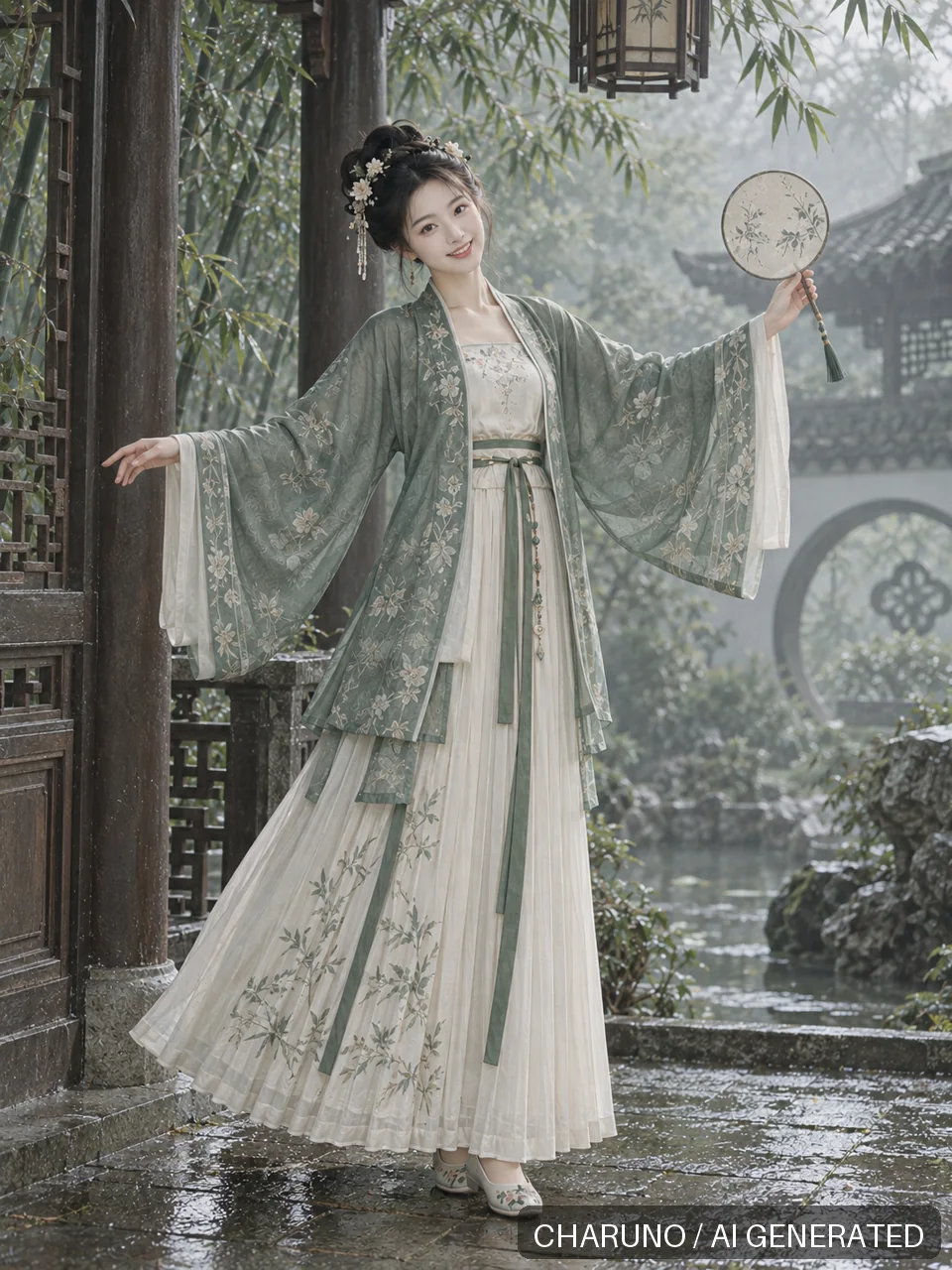 青春多面·宋韵汉服，第 8 张生成图片