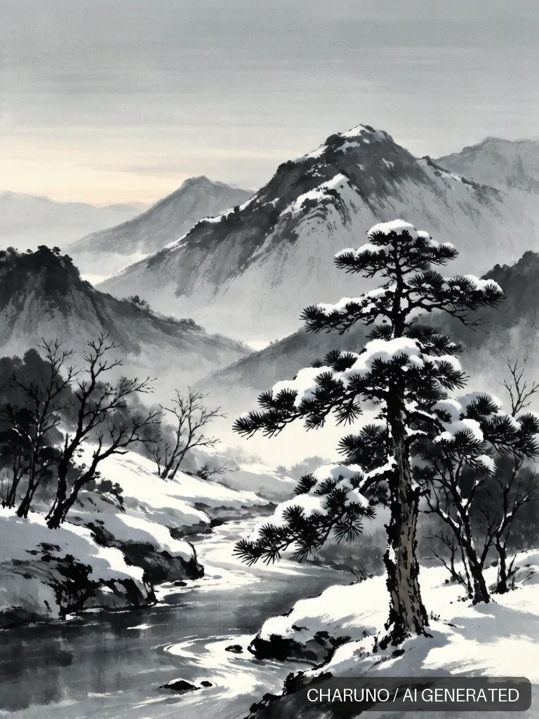 节气小雪 · 图库，第 4 张生成图片