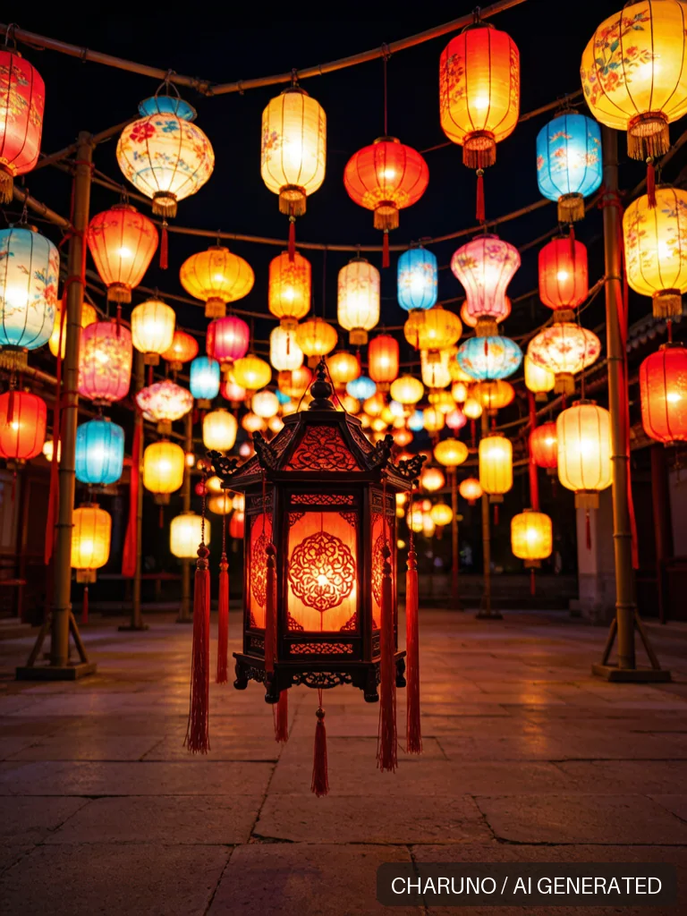 赏花灯 · 图库，第 5 张生成图片