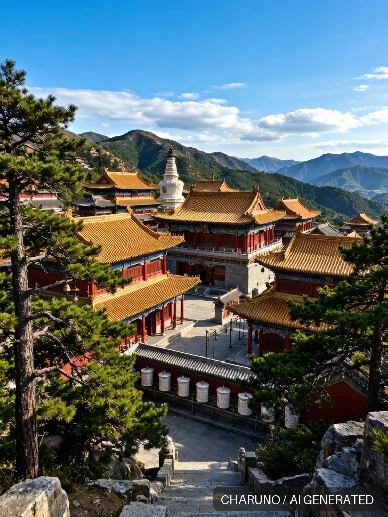 五台山 · 图库,第 8 张生成图片