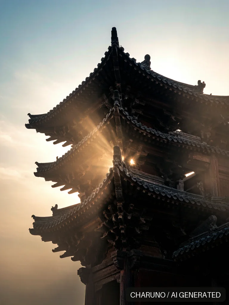 古建斗拱 · 图库，第 4 张生成图片