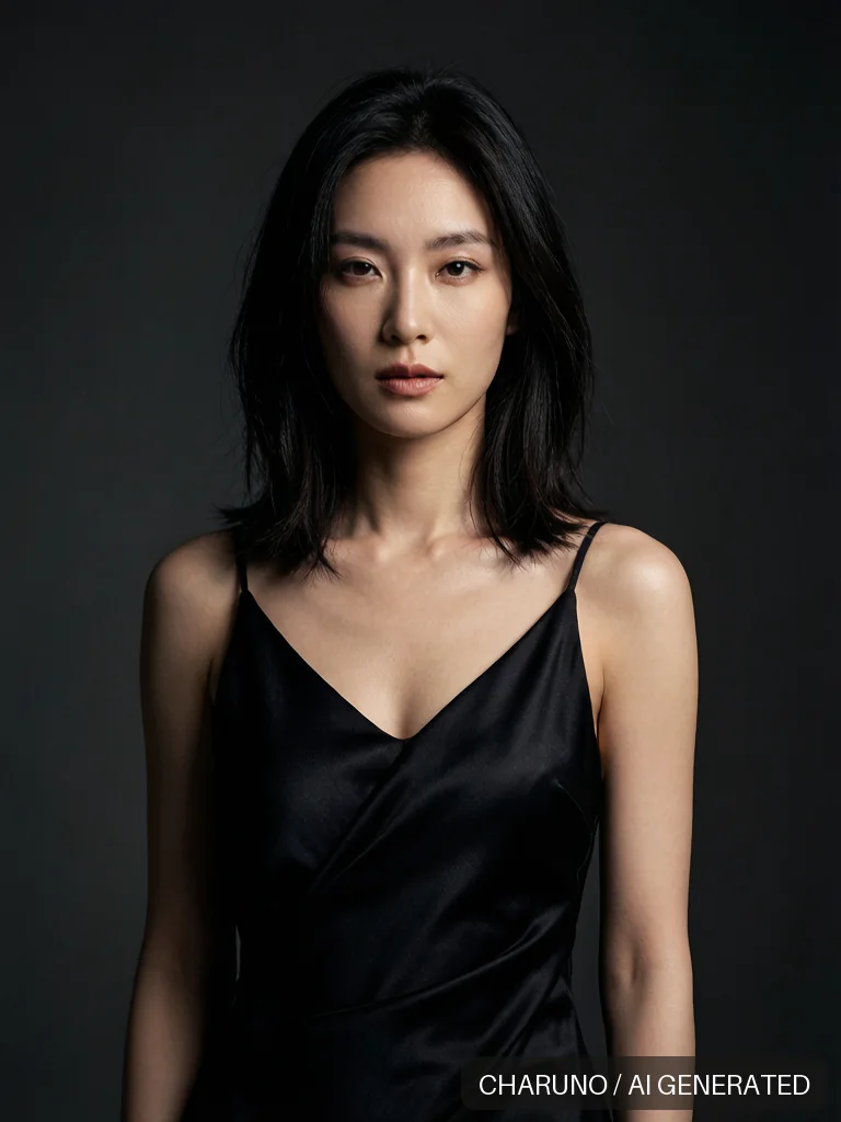 时尚写真 · 中国女性模特，第 2 张生成图片