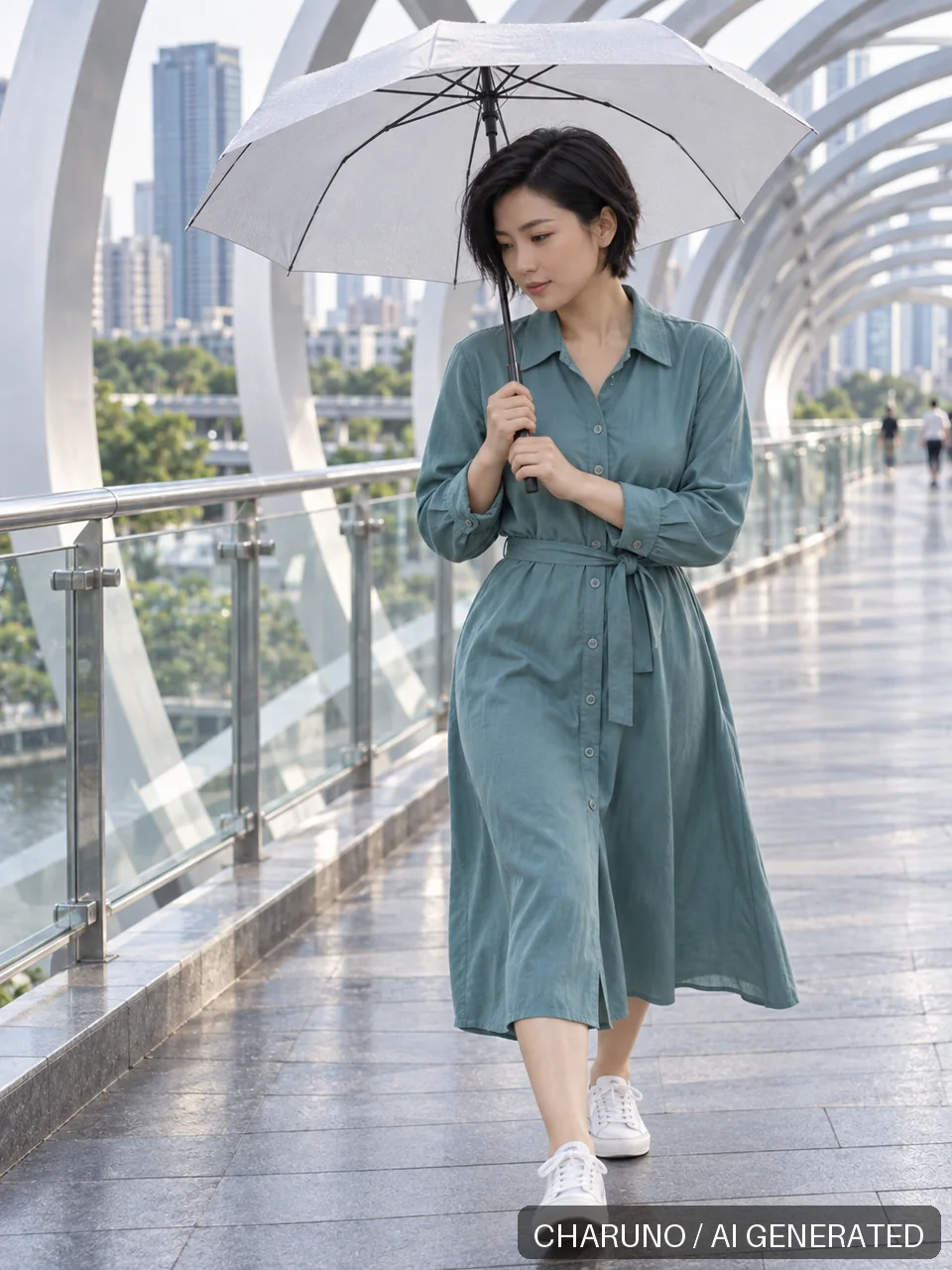 杜蓉·现代都市写真，第 5 张生成图片
