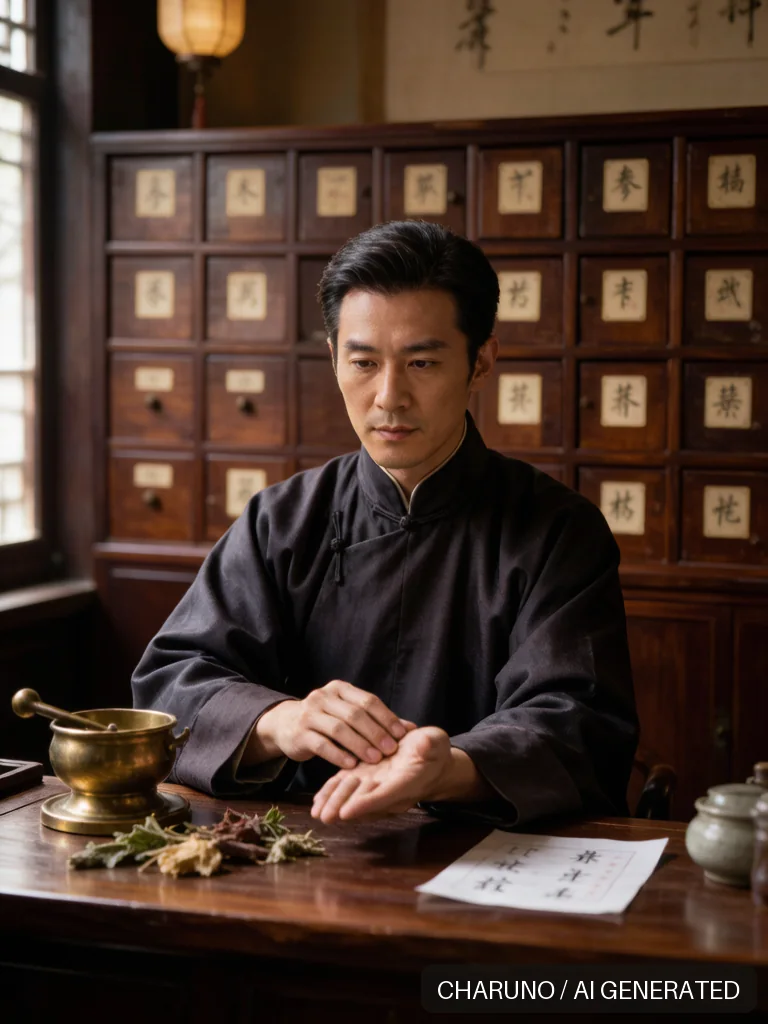 坐堂郎中 · 图库，第 7 张生成图片