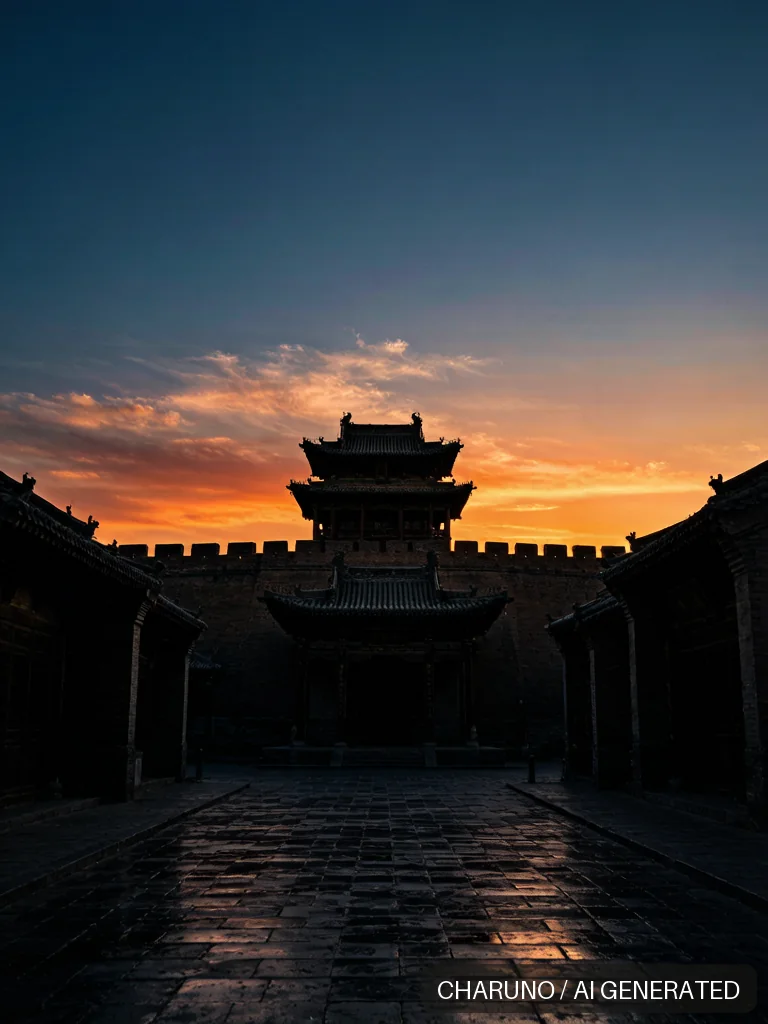 平遥古城 · 图库，第 4 张生成图片