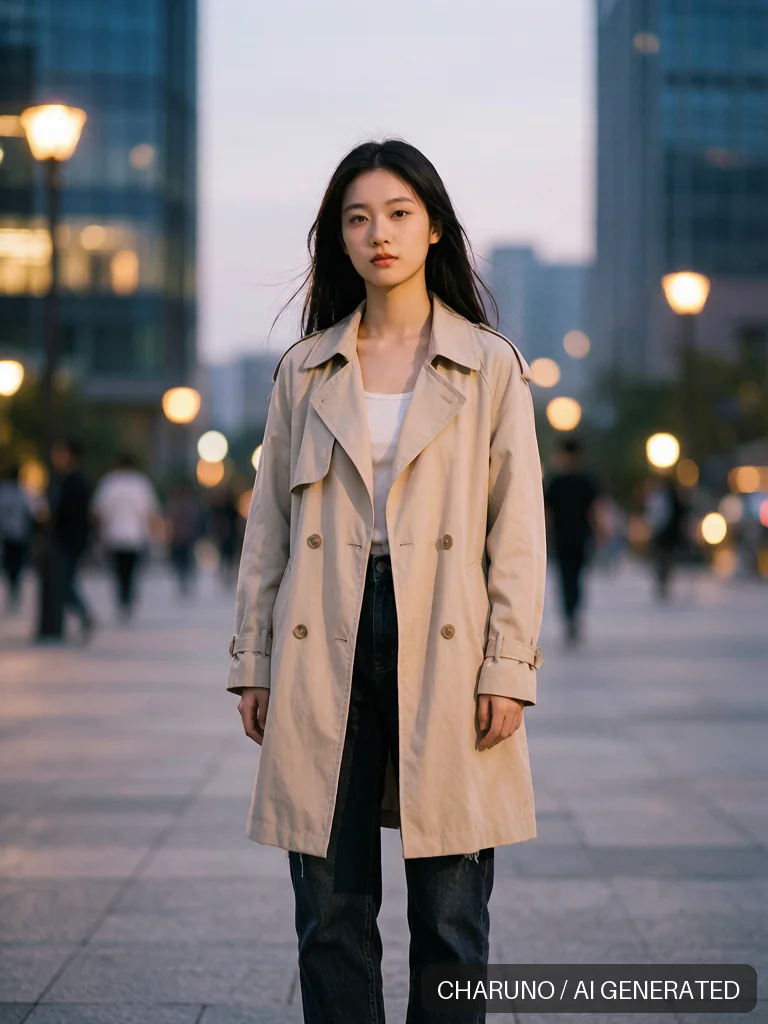 青春街拍少女 · 图库,第 8 张生成图片