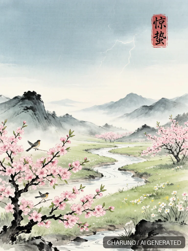 节气惊蛰 · 图库，第 8 张生成图片