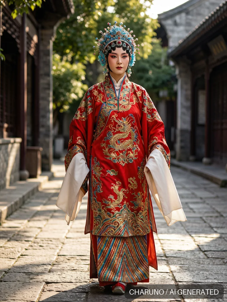 豫剧演员 · 图库，第 4 张生成图片