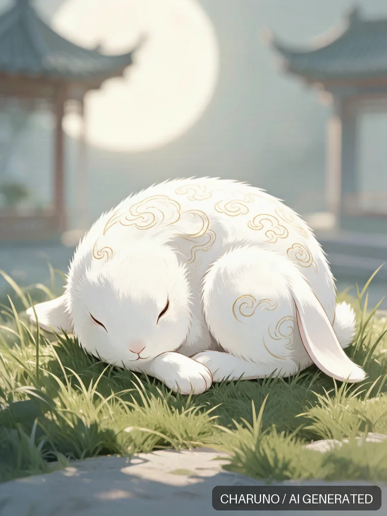 生肖玉兔 · 图库,第 4 张生成图片