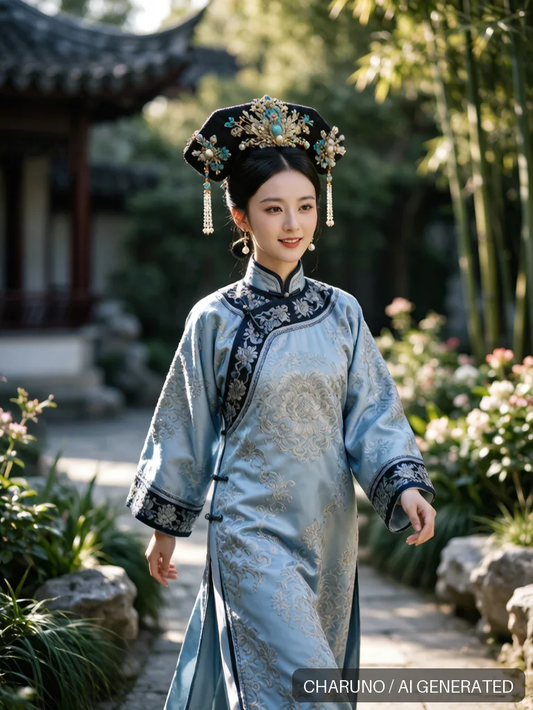 清代格格 · 图库，第 4 张生成图片