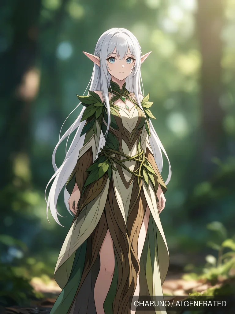 梦幻精灵少女 · 图库，第 5 张生成图片