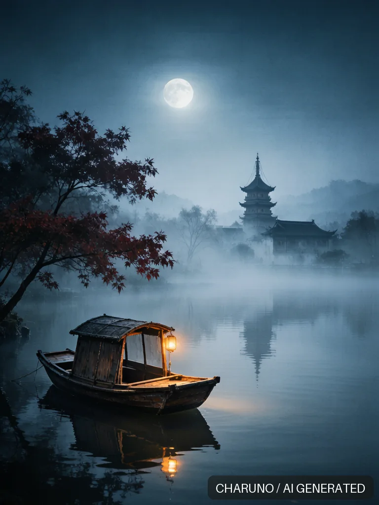 枫桥夜泊 · 图库，第 7 张生成图片