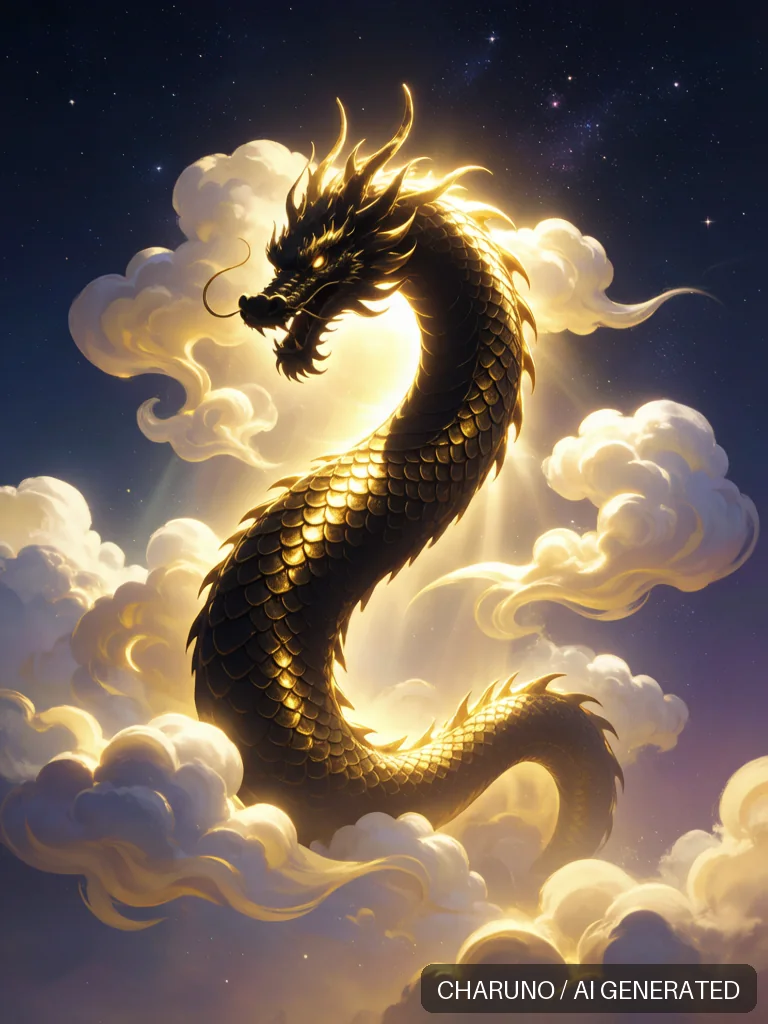 神龙腾云 · 图库，第 6 张生成图片