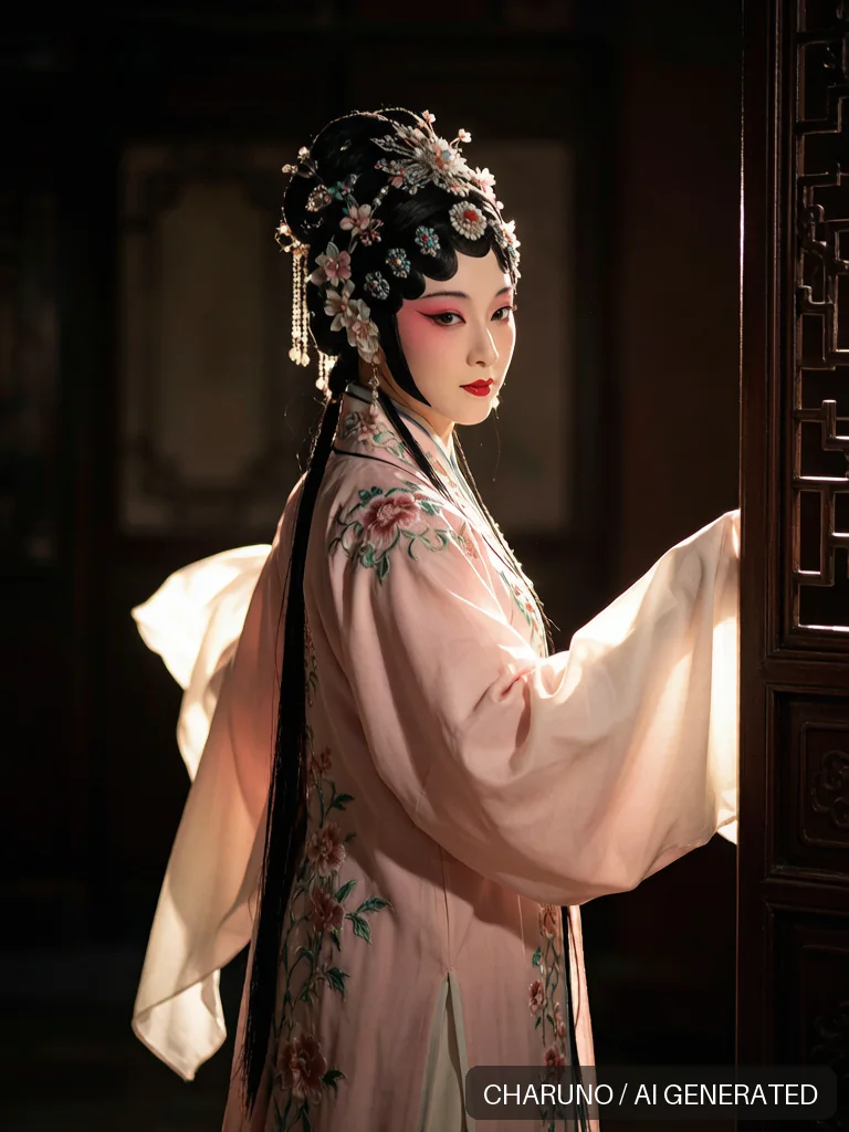 昆曲演员 · 图库，第 6 张生成图片