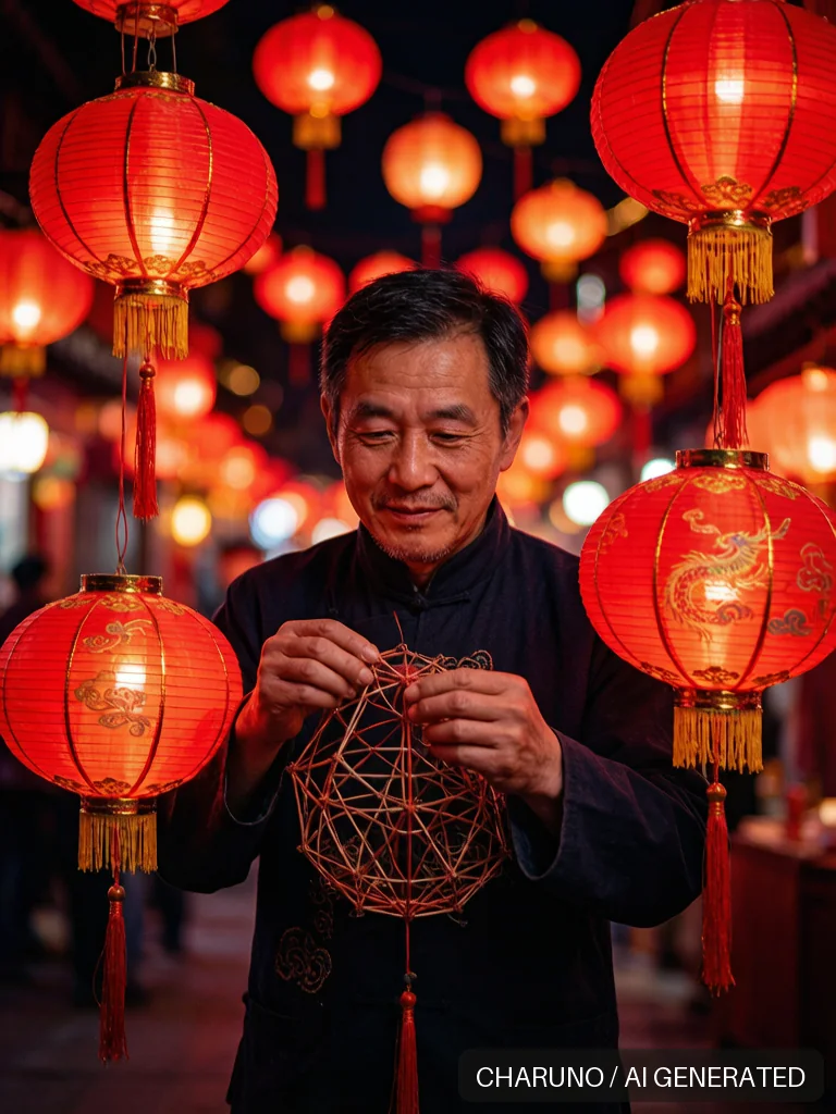 灯笼艺人 · 图库，第 7 张生成图片