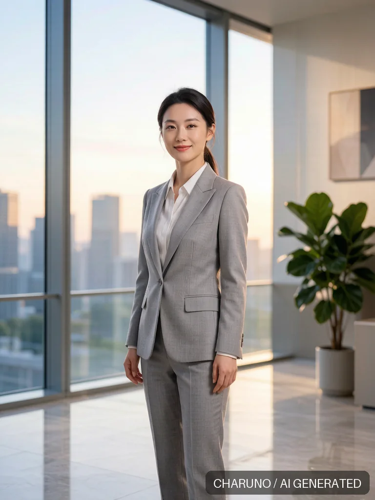职场知性女性 · 图库，第 8 张生成图片