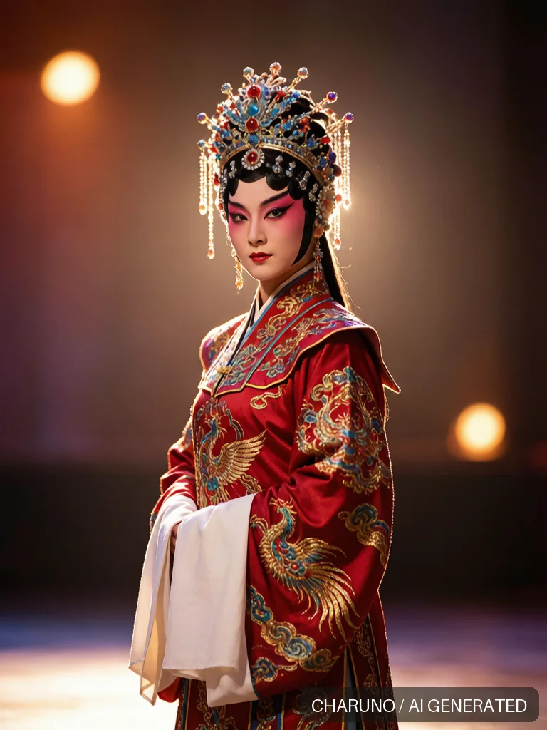 豫剧演员 · 图库，第 6 张生成图片